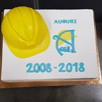 Eventi AIESiL anniversario 10 anni torta con elmetto